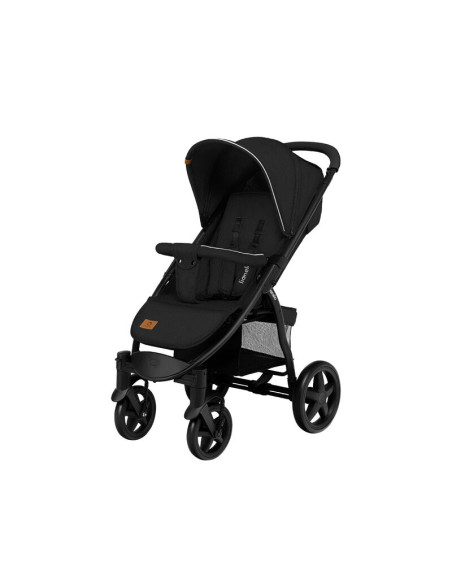 BN-LO-ANNET_BLACK_CARBON,Lionelo - Carucior sport Annet Plus, De la nastere, Cu accesorii si capotina XXL reglabila, 0 - 22 Kg, 