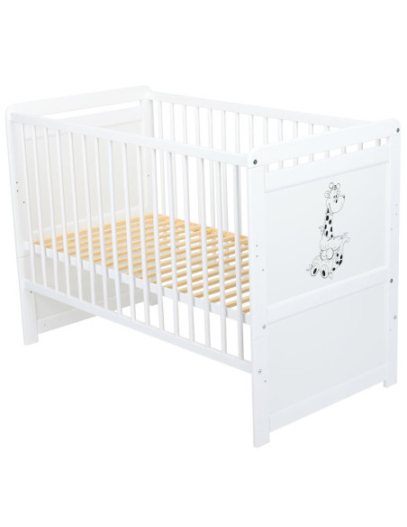 BN-BONAD2G01AL,Babyneeds - Patut din lemn Nadia II Girafa transformabil pentru bebe si junior, 120x60 cm, Multifunctional, Din l BN-BONAD2G01AL,Babyneeds - Patut din lemn Nadia II Girafa transformabil pentru bebe si junior, 120x60 cm, Multifunctional, Din l