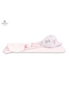 BN-6426972006347,MimiNu - Prosop mare cu gluga, Dimensiune 100x100 cm, Din bumbac si thermo fleece, Materiale certificate Oeko T