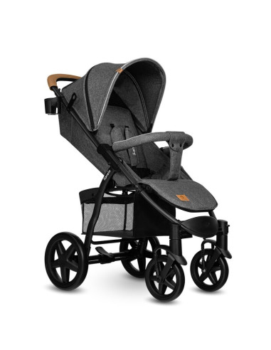 BN-LO-ANNET_PLUS_STONE_CARAMEL,Lionelo - Carucior sport Annet Plus, De la nastere, Cu accesorii si capotina XXL reglabila, 0 - 2