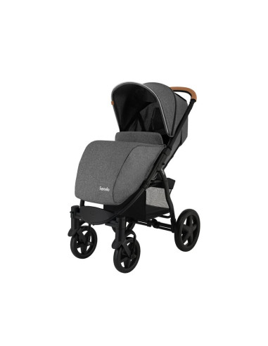 BN-LO-ANNET_PLUS_STONE_CARAMEL,Lionelo - Carucior sport Annet Plus, De la nastere, Cu accesorii si capotina XXL reglabila, 0 - 2