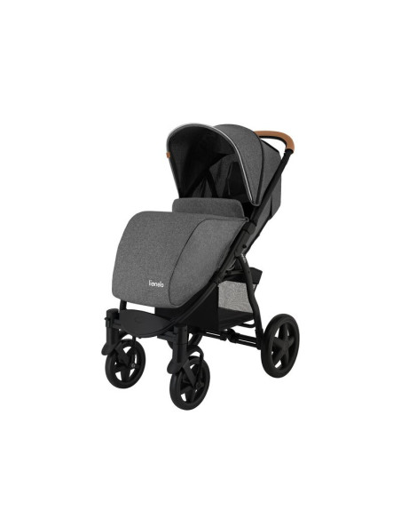BN-LO-ANNET_PLUS_STONE_CARAMEL,Lionelo - Carucior sport Annet Plus, De la nastere, Cu accesorii si capotina XXL reglabila, 0 - 2