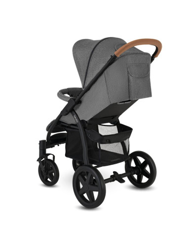 BN-LO-ANNET_PLUS_STONE_CARAMEL,Lionelo - Carucior sport Annet Plus, De la nastere, Cu accesorii si capotina XXL reglabila, 0 - 2