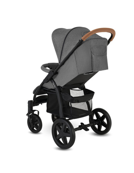 BN-LO-ANNET_PLUS_STONE_CARAMEL,Lionelo - Carucior sport Annet Plus, De la nastere, Cu accesorii si capotina XXL reglabila, 0 - 2