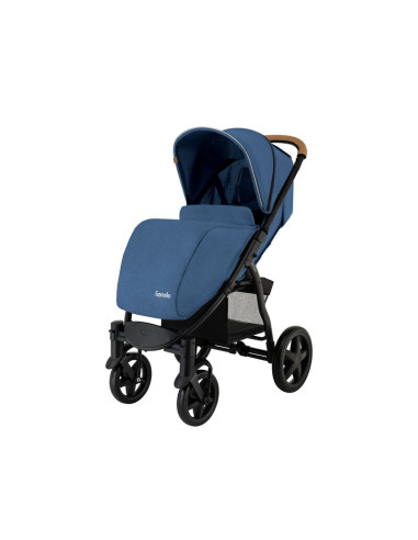 BN-LO-ANNET_PLUS_BLUE_DENIM,Lionelo - Carucior sport Annet Plus, De la nastere, Cu accesorii si capotina XXL reglabila, 0 - 22 K