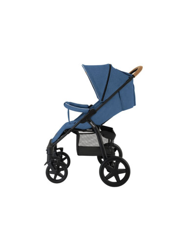 BN-LO-ANNET_PLUS_BLUE_DENIM,Lionelo - Carucior sport Annet Plus, De la nastere, Cu accesorii si capotina XXL reglabila, 0 - 22 K