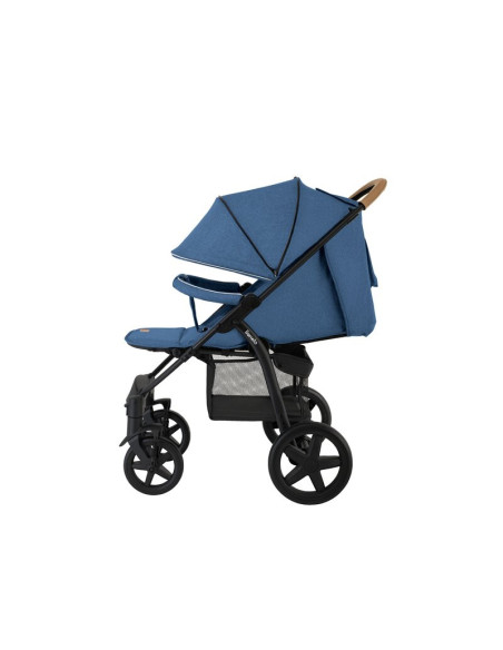 BN-LO-ANNET_PLUS_BLUE_DENIM,Lionelo - Carucior sport Annet Plus, De la nastere, Cu accesorii si capotina XXL reglabila, 0 - 22 K