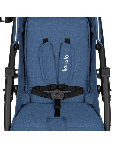 BN-LO-ANNET_PLUS_BLUE_DENIM,Lionelo - Carucior sport Annet Plus, De la nastere, Cu accesorii si capotina XXL reglabila, 0 - 22 K