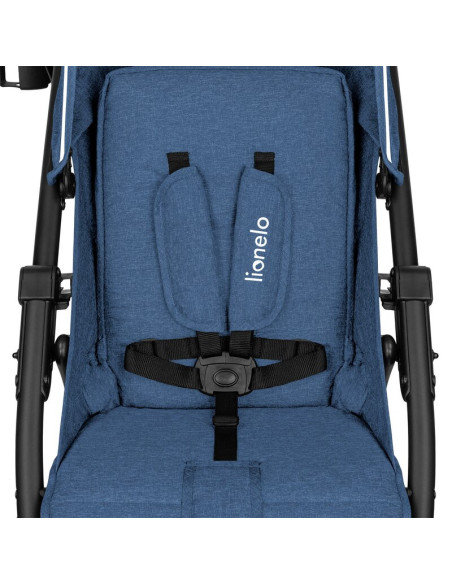 BN-LO-ANNET_PLUS_BLUE_DENIM,Lionelo - Carucior sport Annet Plus, De la nastere, Cu accesorii si capotina XXL reglabila, 0 - 22 K