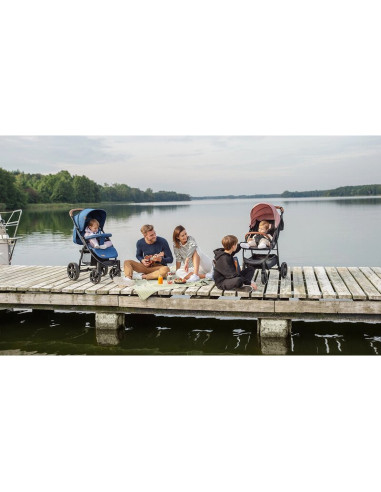 BN-LO-ANNET_PLUS_BLUE_DENIM,Lionelo - Carucior sport Annet Plus, De la nastere, Cu accesorii si capotina XXL reglabila, 0 - 22 K