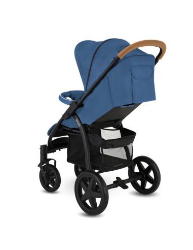 BN-LO-ANNET_PLUS_BLUE_DENIM,Lionelo - Carucior sport Annet Plus, De la nastere, Cu accesorii si capotina XXL reglabila, 0 - 22 K