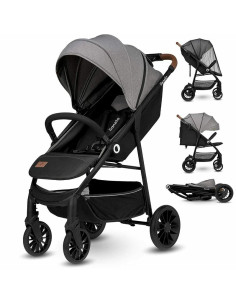 BN-LO-ZOEY_GREY_STONE,Lionelo - Carucior sport Zoey, De la nastere, Cu accesorii, Cadru din aluminiu, 0- 15 kg, Conform cu stand 2
