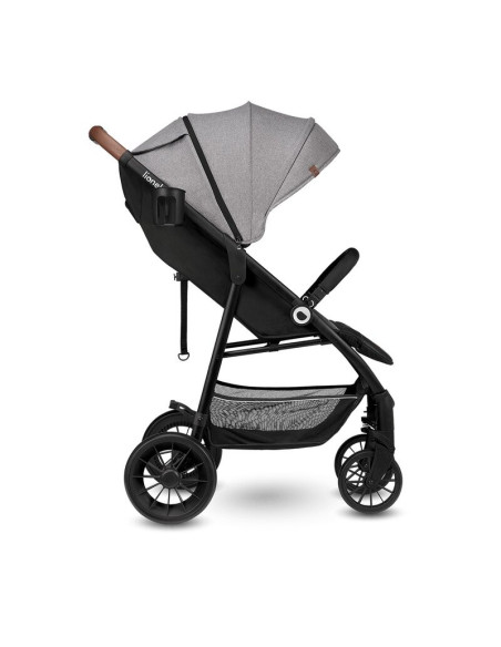 BN-LO-ZOEY_GREY_STONE,Lionelo - Carucior sport Zoey, De la nastere, Cu accesorii, Cadru din aluminiu, 0- 15 kg, Conform cu stand