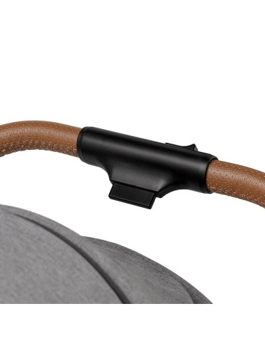 BN-LO-ZOEY_GREY_STONE,Lionelo - Carucior sport Zoey, De la nastere, Cu accesorii, Cadru din aluminiu, 0- 15 kg, Conform cu stand