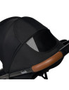 BN-LO-ZOEY_BLACK_ONYX,Lionelo - Carucior sport Zoey, De la nastere, Cu accesorii, Cadru din aluminiu, 0- 15 kg, Conform cu stand