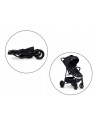 BN-LO-ZOEY_BLACK_ONYX,Lionelo - Carucior sport Zoey, De la nastere, Cu accesorii, Cadru din aluminiu, 0- 15 kg, Conform cu stand