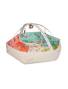 BN-LOE-JENNY_MULTICOLOR,Lionelo - Salteluta interactiva Jenny cu jucarii, 130x130 cm, Conform cu standardul european de securita