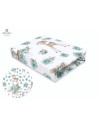 BN-6426972006613,MimiNu - Cearceaf cu elastic pentru patut 120X60 cm, Din bumbac certificat Oeko Tex Standard 100, Sweet Deer Mi