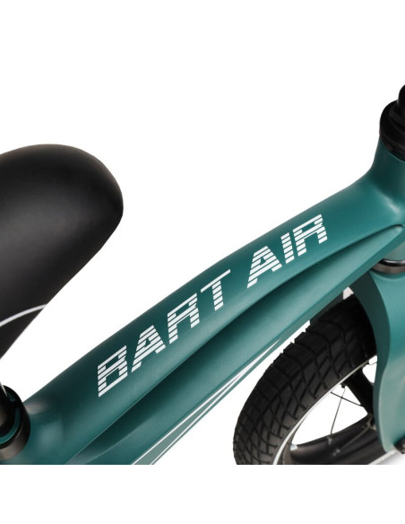 BN-LOE-BART_AIR_GREEN_FOREST,Lionelo - Bicicleta usoara Bart Air, Fara pedale, Cu roti gonflabile, Cu cadru din magneziu, Cu ghi