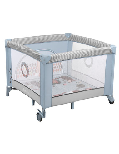 BN-LO-SOFIE_BLUE_SKY,Lionelo - Tarc de joaca Lene, Cu roti, Cu intrare laterala cu fermoar, 100 x 100 cm, Conform cu standardul 