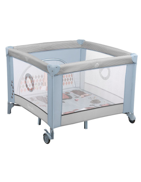 BN-LO-SOFIE_BLUE_SKY,Lionelo - Tarc de joaca Lene, Cu roti, Cu intrare laterala cu fermoar, 100 x 100 cm, Conform cu standardul 