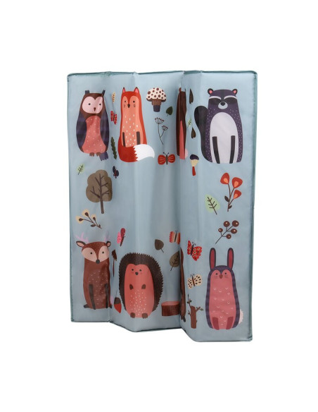 BN-LO-SOFIE_BLUE_SKY,Lionelo - Tarc de joaca Lene, Cu roti, Cu intrare laterala cu fermoar, 100 x 100 cm, Conform cu standardul 