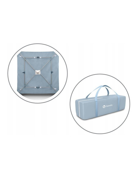BN-LO-SOFIE_BLUE_SKY,Lionelo - Tarc de joaca Lene, Cu roti, Cu intrare laterala cu fermoar, 100 x 100 cm, Conform cu standardul 