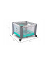 BN-LO-SOFIE_BLUE_SKY,Lionelo - Tarc de joaca Lene, Cu roti, Cu intrare laterala cu fermoar, 100 x 100 cm, Conform cu standardul 