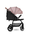 BN-LO-ZOEY_PINK_ROSE,Lionelo - Carucior sport Zoey, De la nastere, Cu accesorii, Cadru din aluminiu, 0- 15 kg, Conform cu standa
