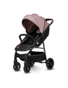 BN-LO-ZOEY_PINK_ROSE,Lionelo - Carucior sport Zoey, De la nastere, Cu accesorii, Cadru din aluminiu, 0- 15 kg, Conform cu standa
