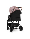 BN-LO-ZOEY_PINK_ROSE,Lionelo - Carucior sport Zoey, De la nastere, Cu accesorii, Cadru din aluminiu, 0- 15 kg, Conform cu standa