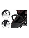 BN-LO-ZOEY_PINK_ROSE,Lionelo - Carucior sport Zoey, De la nastere, Cu accesorii, Cadru din aluminiu, 0- 15 kg, Conform cu standa