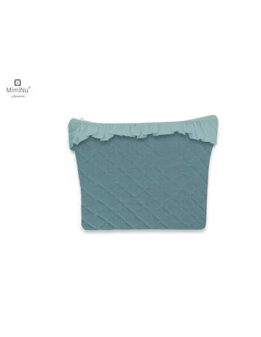 BN-6426972006712,MimiNu - Geanta matlasata pentru cosmetice, Material certificat Oeko Tex Standard 100, 30x24 cm, Nepalese Green