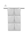 BN-6426972006811,MimiNu - Organizator matlasat din catifea moale, Pentru patut, Cu 6 compartimente, Cu doua panglici, Materiale 