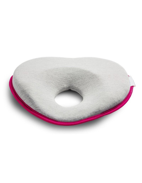 BN-6426972006859,Qmini - Perna ergonomica impotriva plagiocefaliei, 22x22 cm, Roz