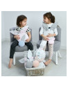 BN-6426972007139,MimiNu - Jucarie zornaitoare din catifea matlasata, Material certificat Oeko Tex Standard 100, Mini Bunny, Magn
