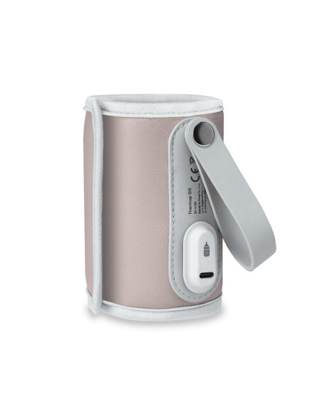 BN-LOC-THERMUP-GO_PINK_BABY,Lionelo - Incalzitor biberoane ThermUp Go, Portabil, Temperatura constanta pana la 24 h, Incarcare U