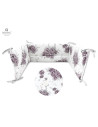 BN-6426972008273,MimiNu - Aparatoare pentru patut 120x60 cm, Din bumbac certificat Oeko Tex Standard 100, Cu inaltimea de 30 cm,