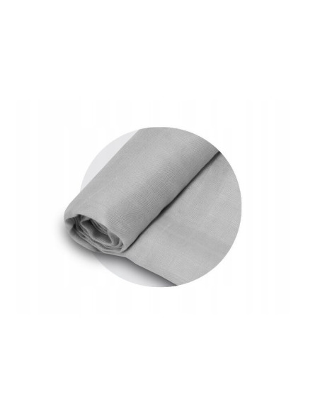 BN-LO-BAMBOO_SWADDLE_GREY STONE,Lionelo - Paturica multifunctionala de infasat, Din bambus, 120x120 cm, Gri