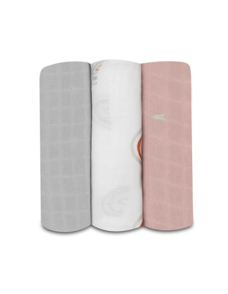 BN-LO-RAINBOW-BAMBOO_BOX_MULTICOLOR,Lionelo - Set 3 scutece multifunctionale Rainbow, Din Bambus, 70x70 cm, Multicolor