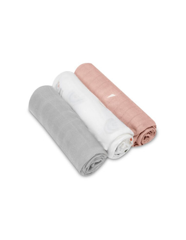 BN-LO-RAINBOW-BAMBOO_BOX_MULTICOLOR,Lionelo - Set 3 scutece multifunctionale Rainbow, Din Bambus, 70x70 cm, Multicolor