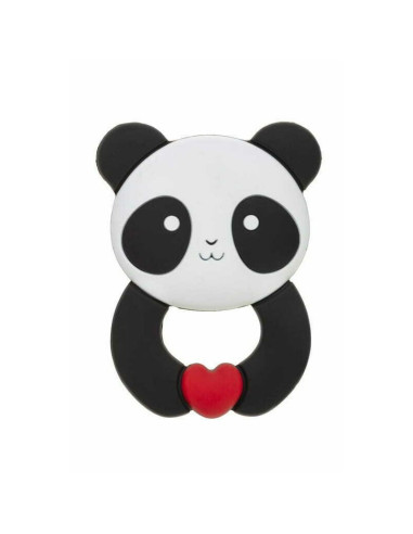 BN-BOC0511,Bocioland - Jucarie de dentitie din silicon moale, Usoara, Bfa Free, Ursulet Panda