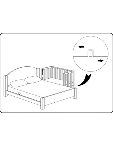 BN-YAPPYSAFE,Sistem de prindere pentru patut, YappyKids