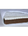 BN-YAPPYLATEX_160X80,Saltea pentru patut YappyLatex din cocos si latex, YappyKids, 160x80x9 cm, Alb