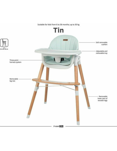 BN-38237,Scaun de masa 2 in 1 reglabil, Tin, Cu tavita si husa detasabile, Suport pentru picioare reglabil, Conform cu standardu BN-38237,Scaun de masa 2 in 1 reglabil, Tin, Cu tavita si husa detasabile, Suport pentru picioare reglabil, Conform cu standardu