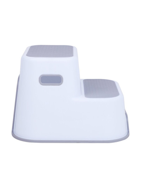 BN-42332,Scaunel Inaltator WC in Doua Trepte, Suprafata antiderapanta, FreeON, White & Grey BN-42332,Scaunel Inaltator WC in Doua Trepte, Suprafata antiderapanta, FreeON, White & Grey