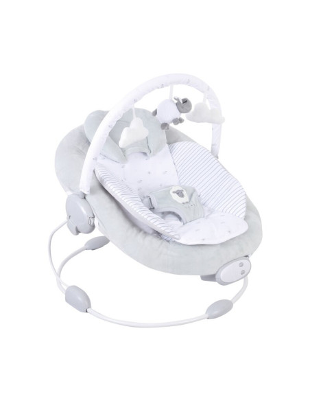 BN-45722,Scaunel balansoar, Rest`n`Play, Cu trei jucarii, 8 melodii, Vibratii, Conform cu standardul european de securitate EN 1