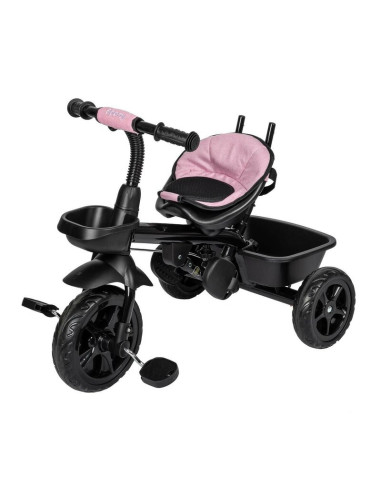 BN-44152,Tricicleta cu sezut rotativ 360 grade, Reglabil, Roti EVA, Mecanism de pedalare libera, Suport picioare, Free2Move, Pin