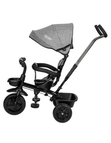 BN-44169,Tricicleta cu sezut rotativ 360 grade, Reglabil, Roti EVA, Mecanism de pedalare libera, Suport picioare, Free2Move, Bla