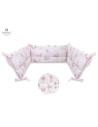 BN-6426972009928,MimiNu - Aparatoare pentru patut 120x60 cm, Din bumbac certificat Oeko Tex Standard 100, Cu inaltimea de 30 cm,